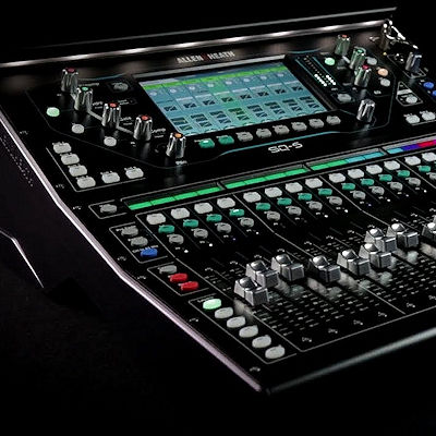 Vermietung von Allen & Heath SQ5 Digital-Mischpult auf Mallorca