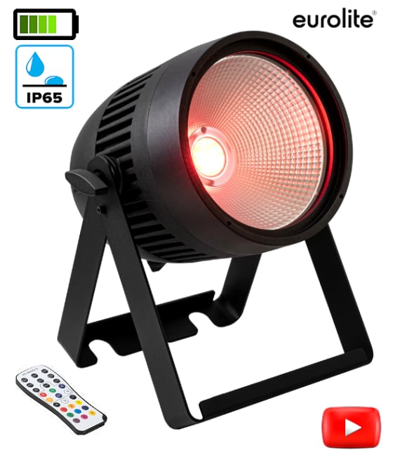 Vermietung und Verleih von Eurolite High Power Akku Lights auf Mallorca