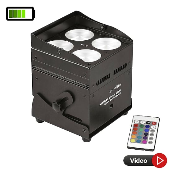 Rental battery lights - RGBW in Mallorca