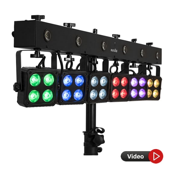 Rent LED lighting systems for parties, disco and events in Mallorca