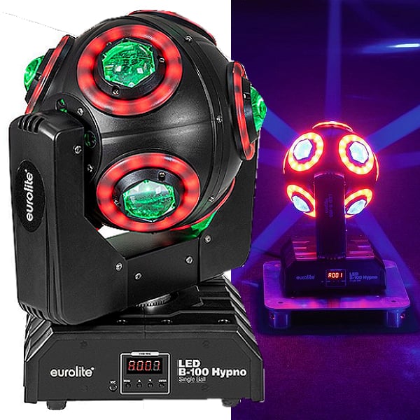 Vermietung von EUROLITE LED B-100 Hypno Ball LED Party Effekt auf Mallorca