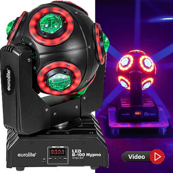 Rent Eurolite Hypno LED light effect in Mallorca