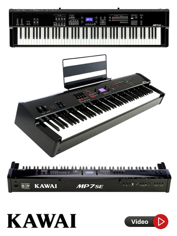 Vermietung von Stage-Piano Kawai MP7 SE auf Mallorca für Hochzeit, Party & Event 