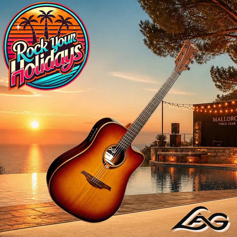 Vermietung von LÂG Western-Gitarren für den Finca Urlaub auf Mallorca