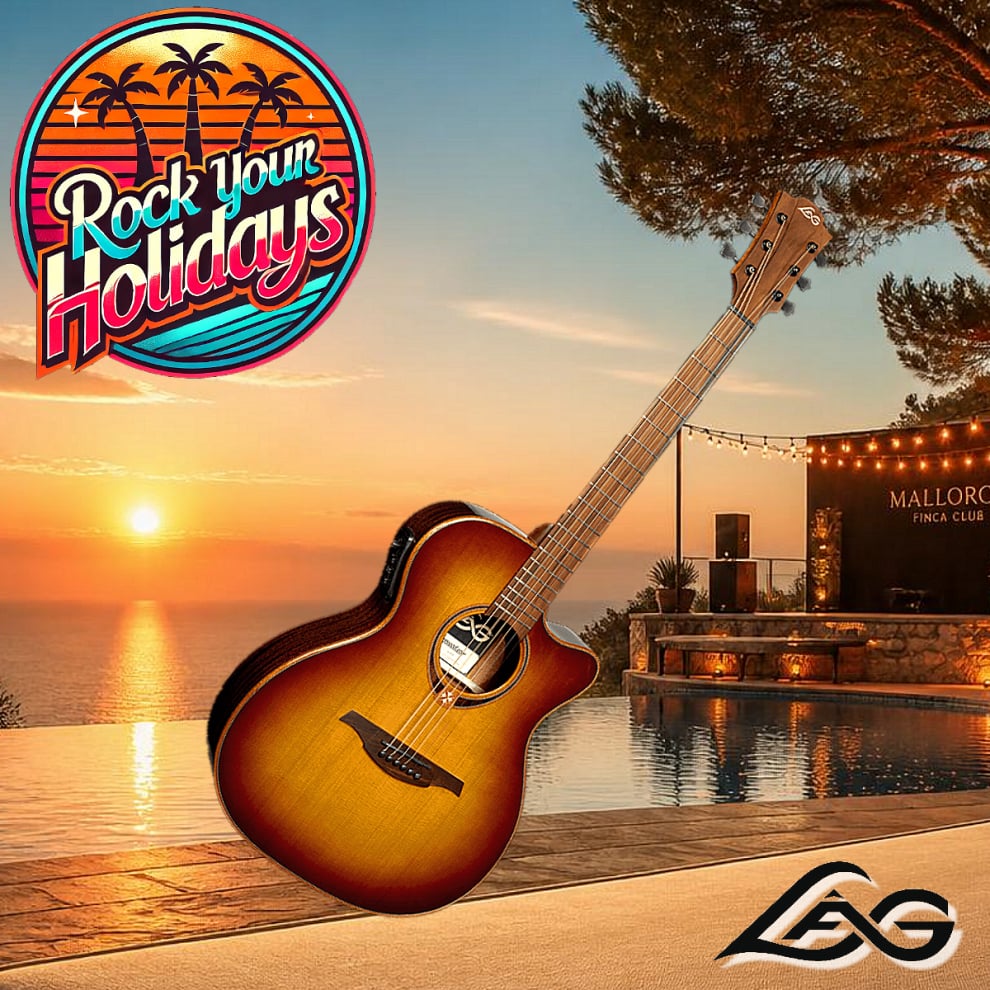 Vermietung von LÂG Western-Gitarren für den Finca Urlaub auf Mallorca