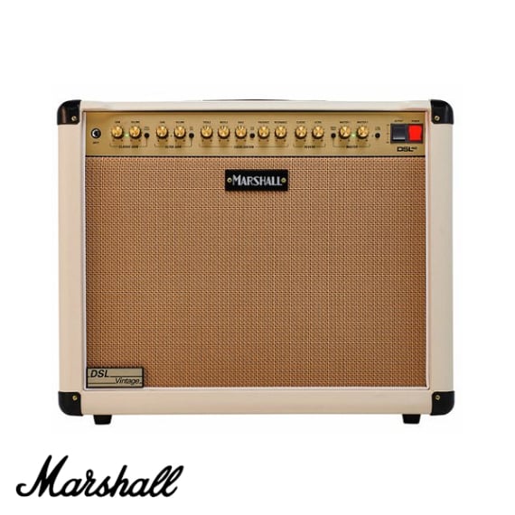 Vermietung und Verleih von Backline Gitarren Combo Marshall-DSL40CR Cream Levant LTD auf Mallorca