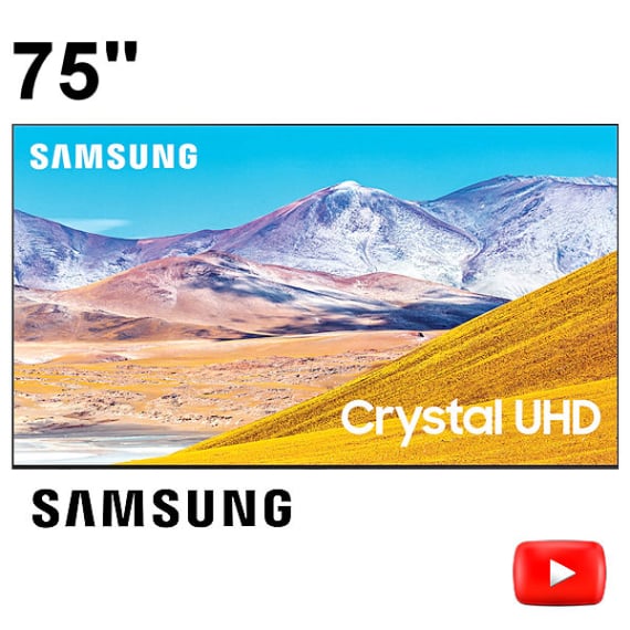 Vermietung von Samsung 4K Smart TV Displays 75