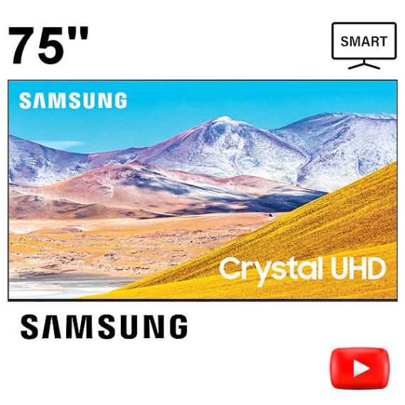 Vermietung von Samsung 4K Smart TV Displays 75