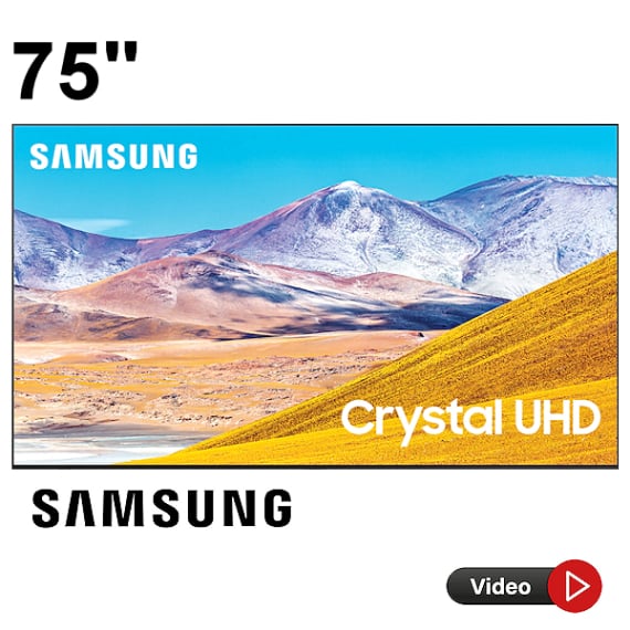 Vermietung von Samsung 4K Smart TV Displays 75