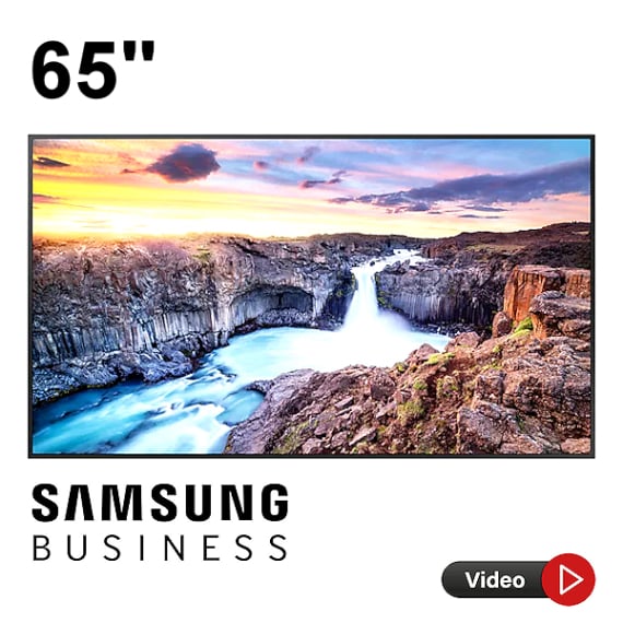 Vermietung von Samsung 4K Displays 65