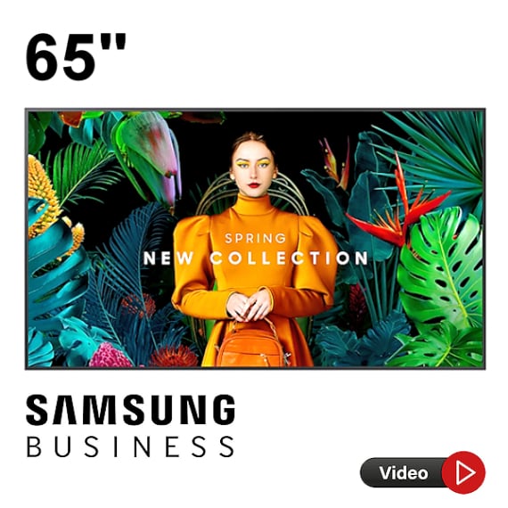 Vermietung von Samsung 4K Displays 65 auf Mallorca