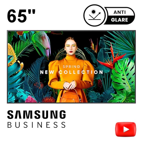 Vermietung von Samsung 4K Displays 65 auf Mallorca