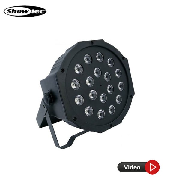 Vermietung von Showtec Club Par 18 RGB LED Floor Scheinwerfer, Floorspot auf Mallorca