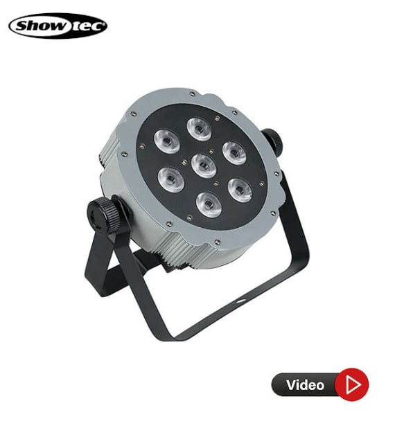 Vermietung Showtec Compact LED 7 x 3W Scheinwerfer, Floorspots auf Mallorca