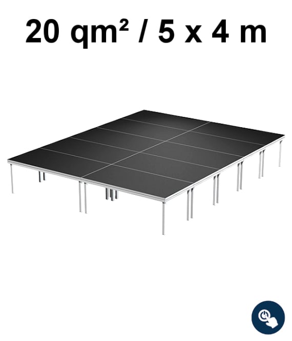 Vermietung von Bühnen, Stages für Künstler, DJs und Events auf Mallorca