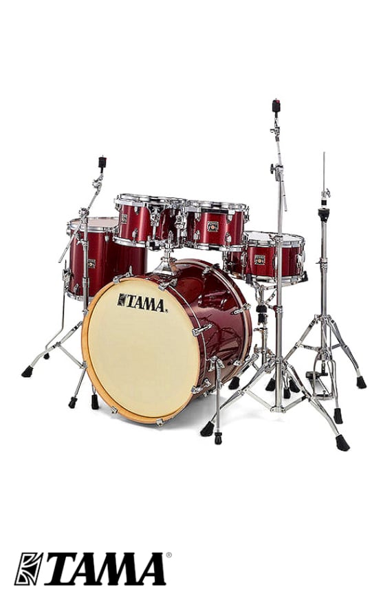 Vermietung und Verleih von Schlagzeug - Drums - TAMA Superstar Classic Kit 22 DRP auf Mallorca