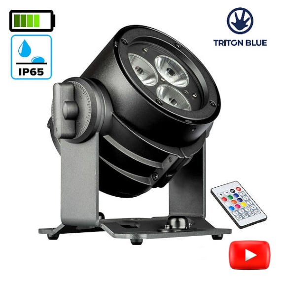 Vermietung und Verleih von Triton Blue Akku Lights auf Mallorca