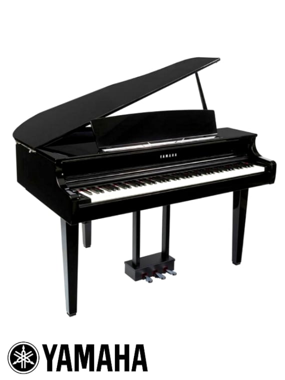 Vermietung von Yamaha Clavinova GLP-465GP E-Piano auf Mallorca für Hochzeit, Party & Event 