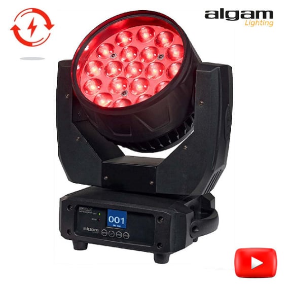 Rent Algam Lighting Wash moving lights for parties, weddings and events in Mallorca