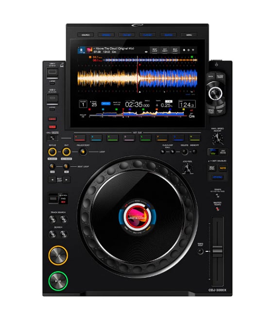 DJ equipment rental on Mallorca - AlphaTheta CDJ-3000X DJ  multiplayer in Mallorca