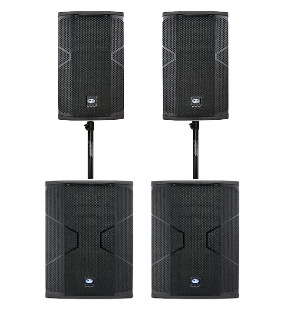 Rental of DAS Audio active PA systems in Mallorca