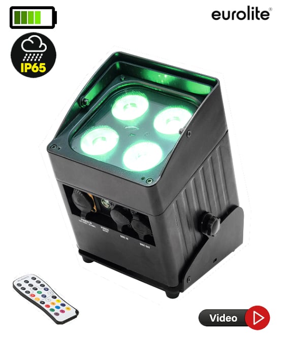 Rental battery lights - RGBW in Mallorca