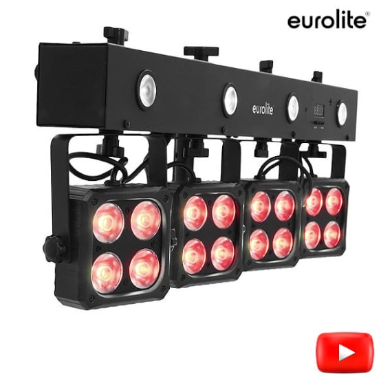 Rent LED lighting systems for parties, disco and events in Mallorca