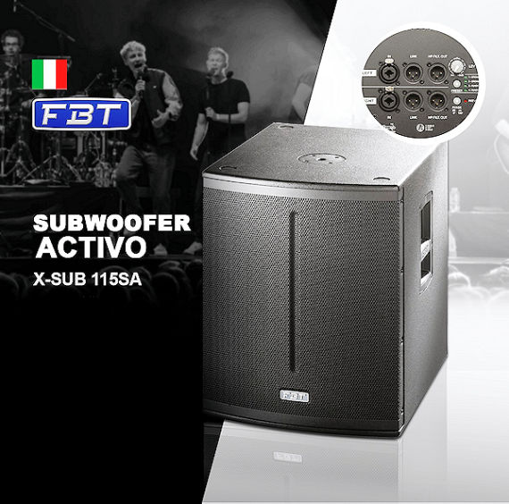 Hire - rental of FBT active PA Subwoofer in Mallorca