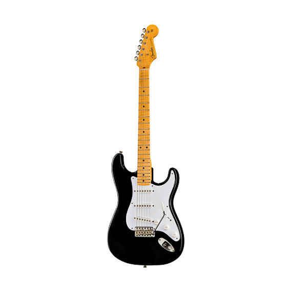 Rent Fender Stratocaster Japan black electric guitar in Mallorca