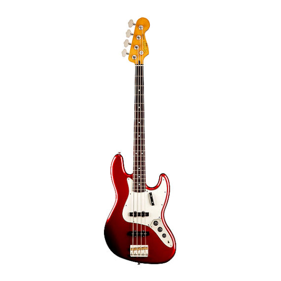 Rent Fender Jazz Bass Standard bass guitar in wine red in Mallorca