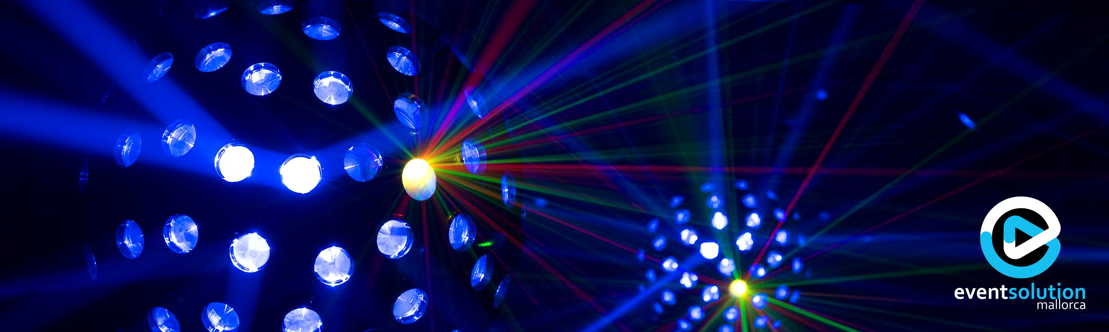 Vermietung von Show und Partybeleuchtung auf Mallorca
