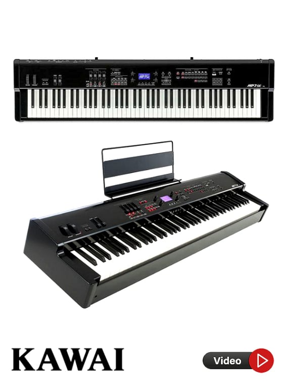 Rent stage piano Kawai MP7 SE in Mallorca for weddings, parties & events