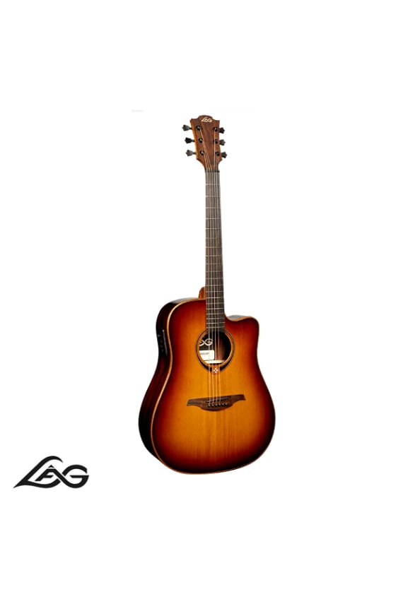 Rent LÂG T118 DCE-BRS - dreadnought acoustic guitar in Mallorca