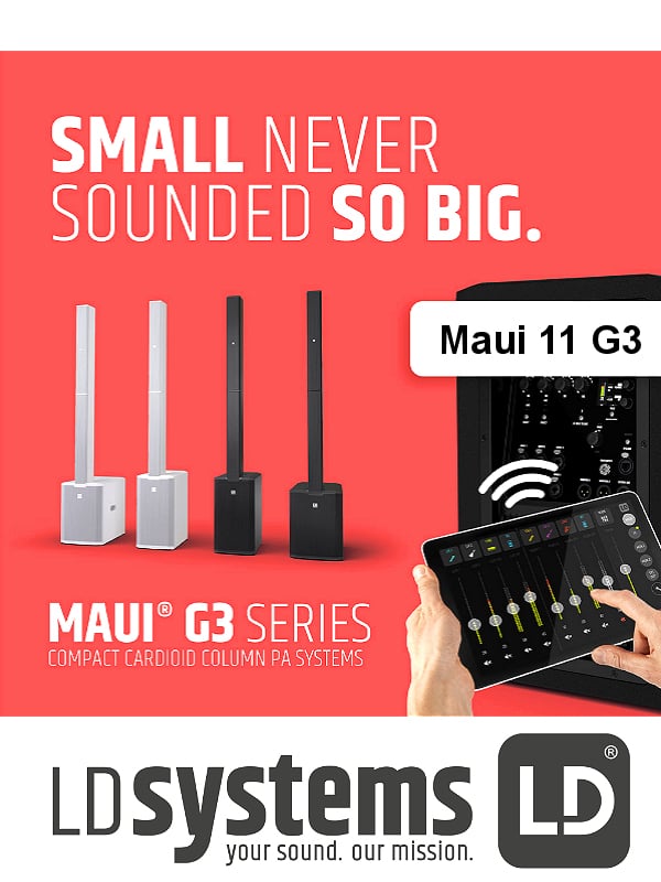 Rental of LD Systems Maui G3 in Mallorca | Eventsolution
