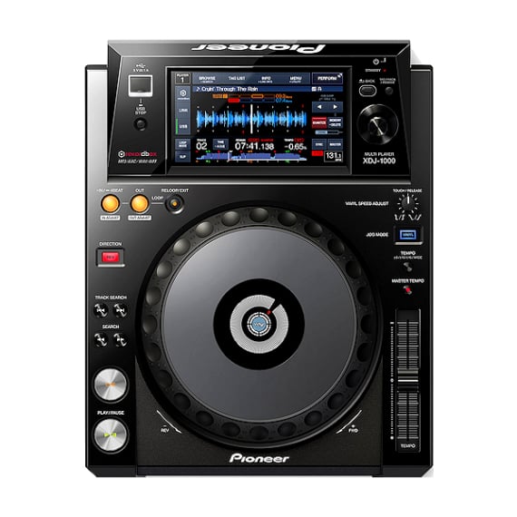 DJ equipment rental on Mallorca - Pioneer XDJ-1000 DJ player on Mallorca