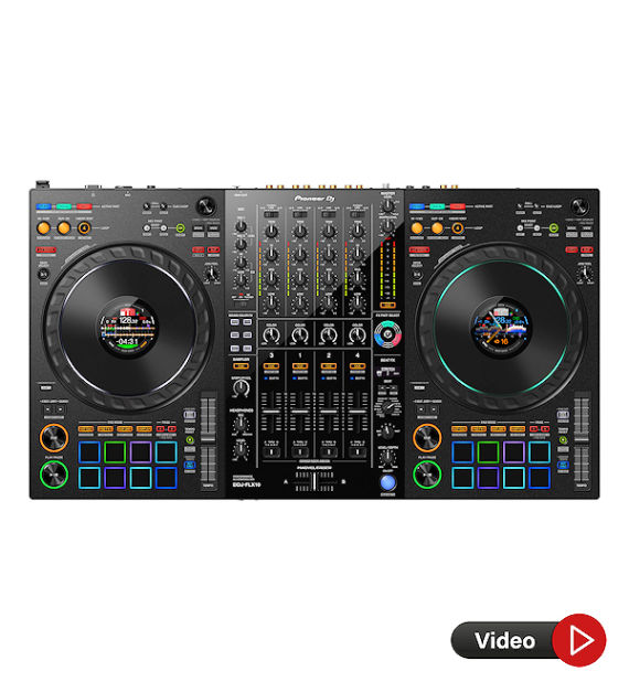 DJ equipment rental in Mallorca - Pioneer DDJ-FLX10 controller