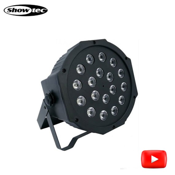 Rent Showtec Club Par 18 RGB LED Floor spotlights, floor spot in Mallorca