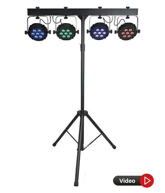 Vermietung und Verleih von Showtec Compact Power Lichtsystemen für Party, Disco und Event auf Mallorca