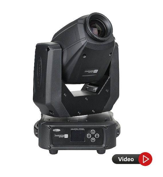 Vermietung und Verleih von Showtec Phantom 65 Movinglight Spot für Party, Hochzeit und Event auf Mallorca