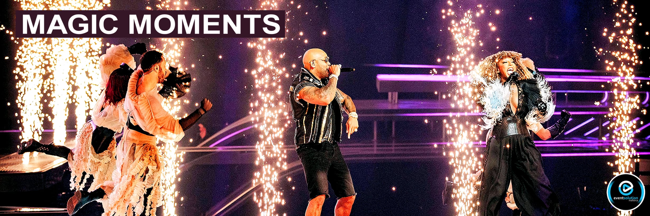 Hire of special effects, sparkle, hazer, fog machines in Mallorca