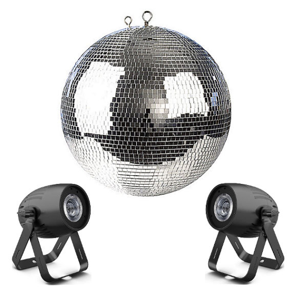 Vermietung und Verleih von Spiegelkugel-Set auf Mallorca.