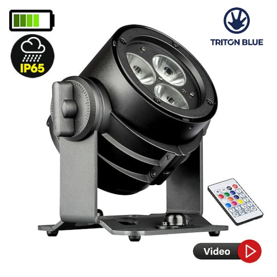 Rental battery lights - RGBW in Mallorca